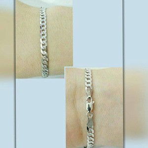 GELANG SISIK NAGA PERAK / SILVER 925 LAPIS EMAS PUTIH ASLI ORIGINAL