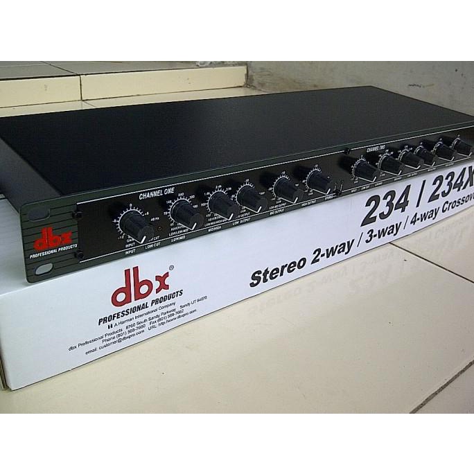 GRATIS ONGKIR Crossover aktif DBX-234/234XL(original garansi resmi)