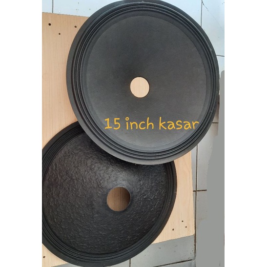 Daun Speaker full range 15 inch halus dan kulit jeruk