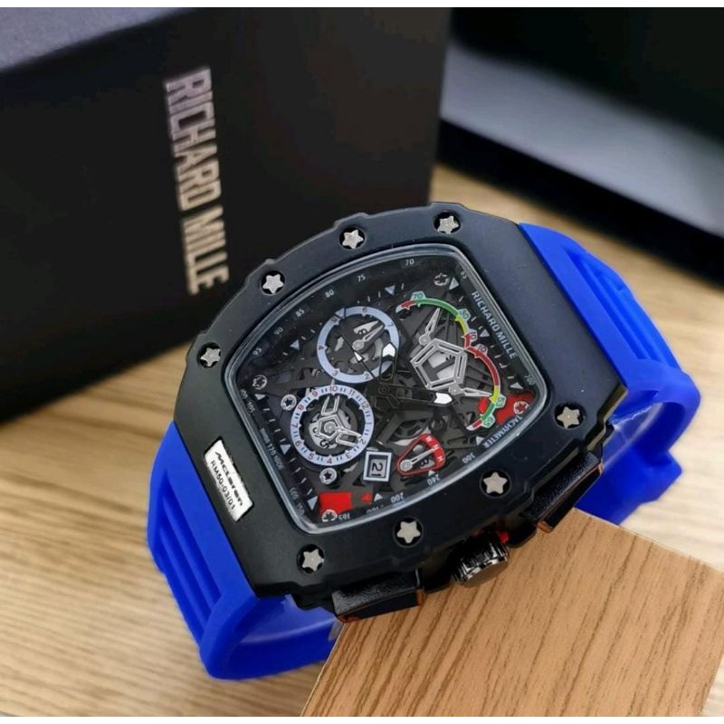 BEST SELLER JAM TANGAN RM RICHARDMILLE JAM TANGAN TERLARIS RUBBER