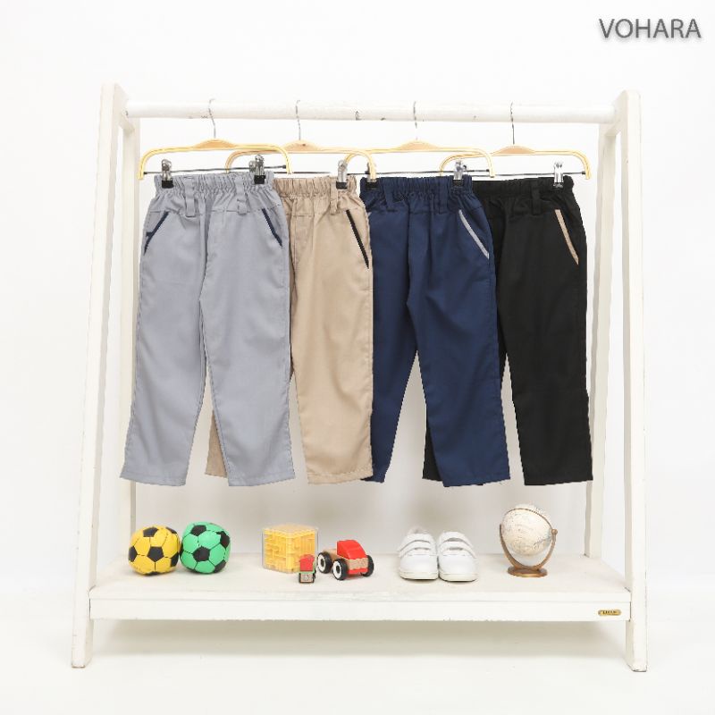 Celana Chino Panjang anak Size 14 16 18 katun twill monalisa