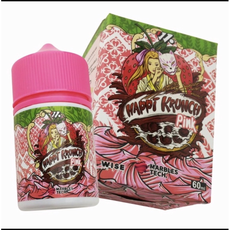 Liquid Vape Happi Krunch V3 Pink Strawberry Milk 60ML