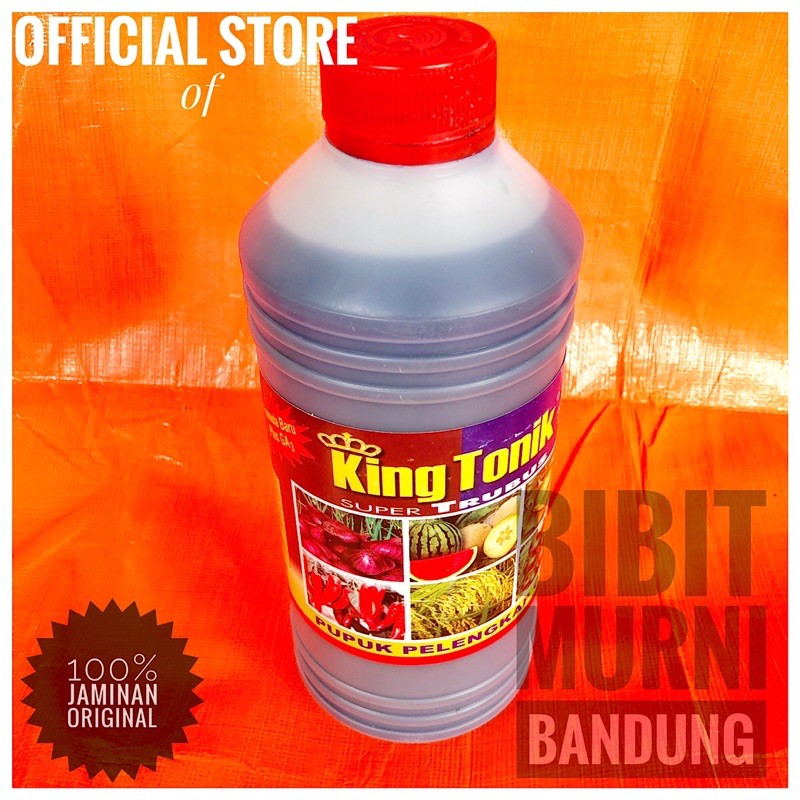 PUPUK DAUN CAIR KING TONIK SUPER TRUBUS 1 LITER ORGANIK DAUN