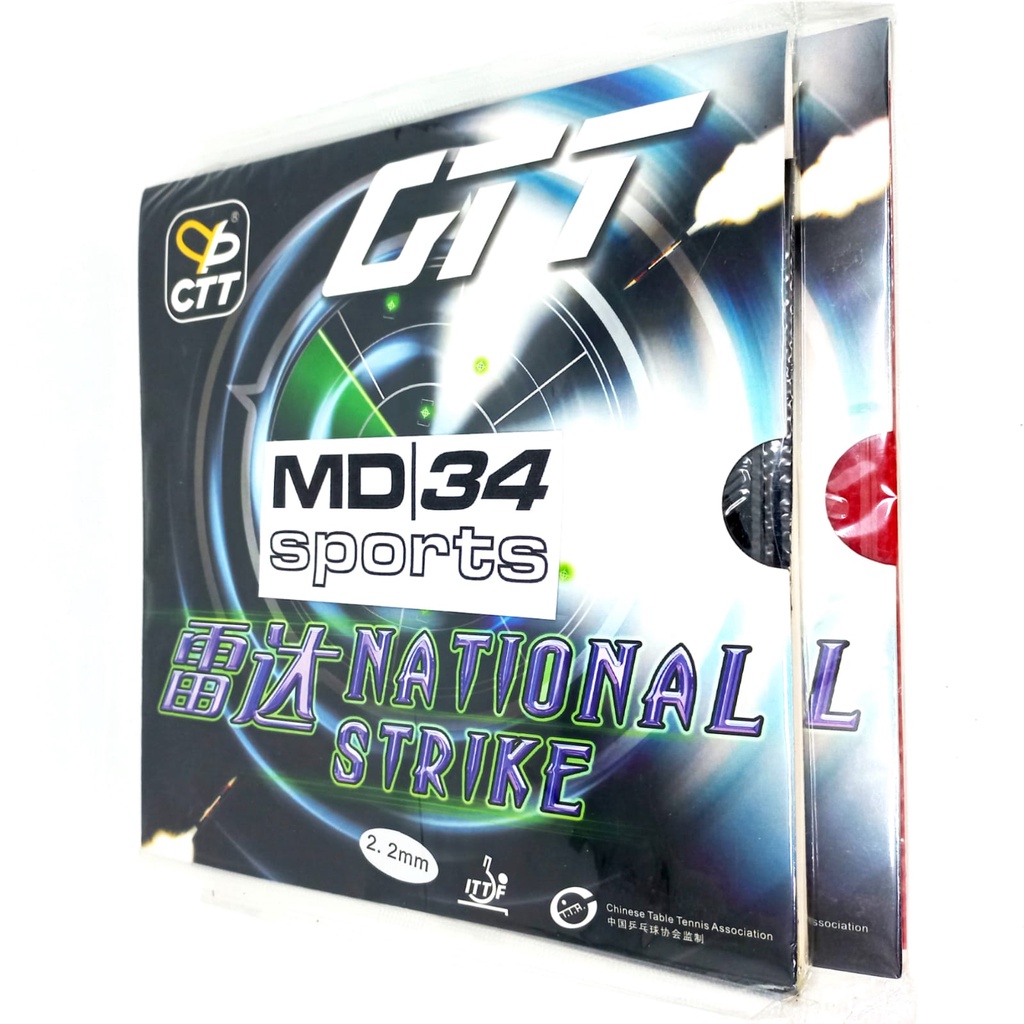 CTT NATIONAL STRIKE - Karet / Rubber / Bet pingpong murah