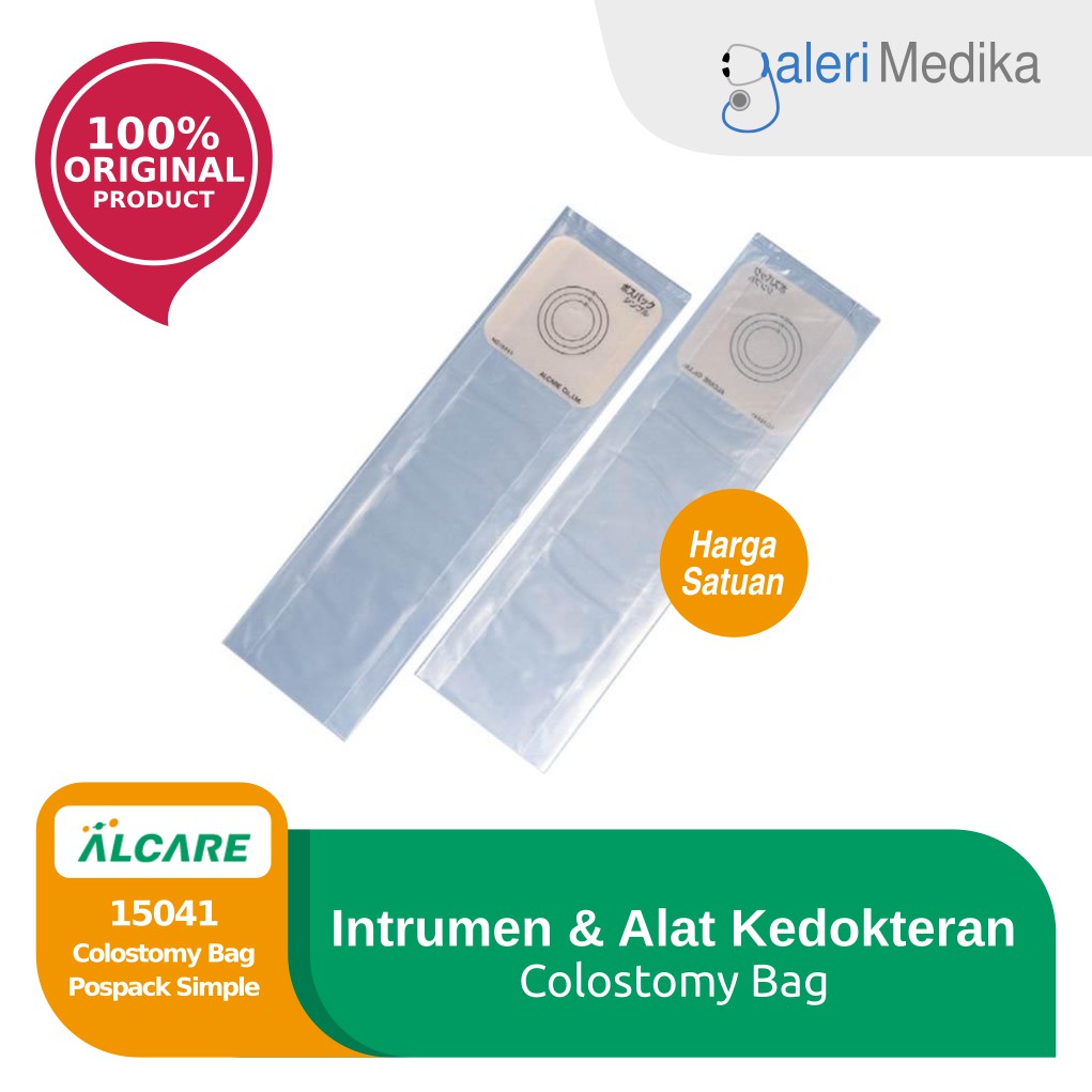 Alcare 15041 Colostomy Bag Pospack Simple (Ecer)