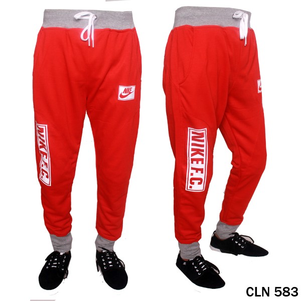 Celana Panjang Jogger Baby Terry Merah – CLN 583