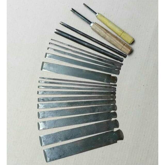 Alat pahat ukir tatah kayu tatah ukir murmer