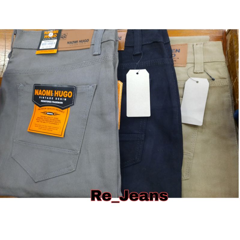 CELANA SEMI JEANS STANDAR PRIA