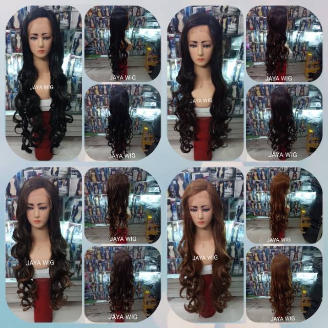 LACE WIG /FRONTLACEWIG /RAMBUT PALSU /WIG RAMBUT /WIG PANJANG /WIG PENDEK /WIG CURLY