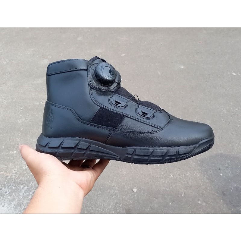 sepatu pdh midtrack tactical tali putar