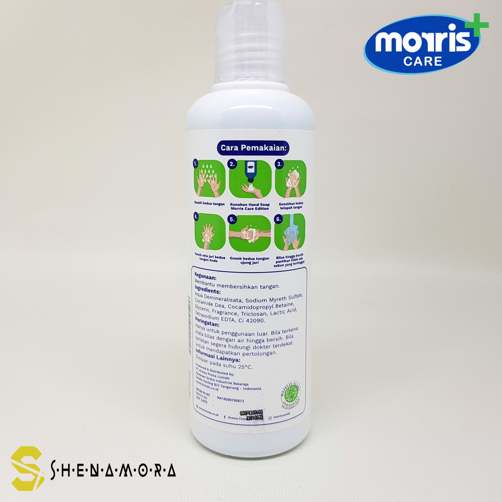 Hand Soap/ Sabun Cuci Tangan Morris Care Botol 250 ml