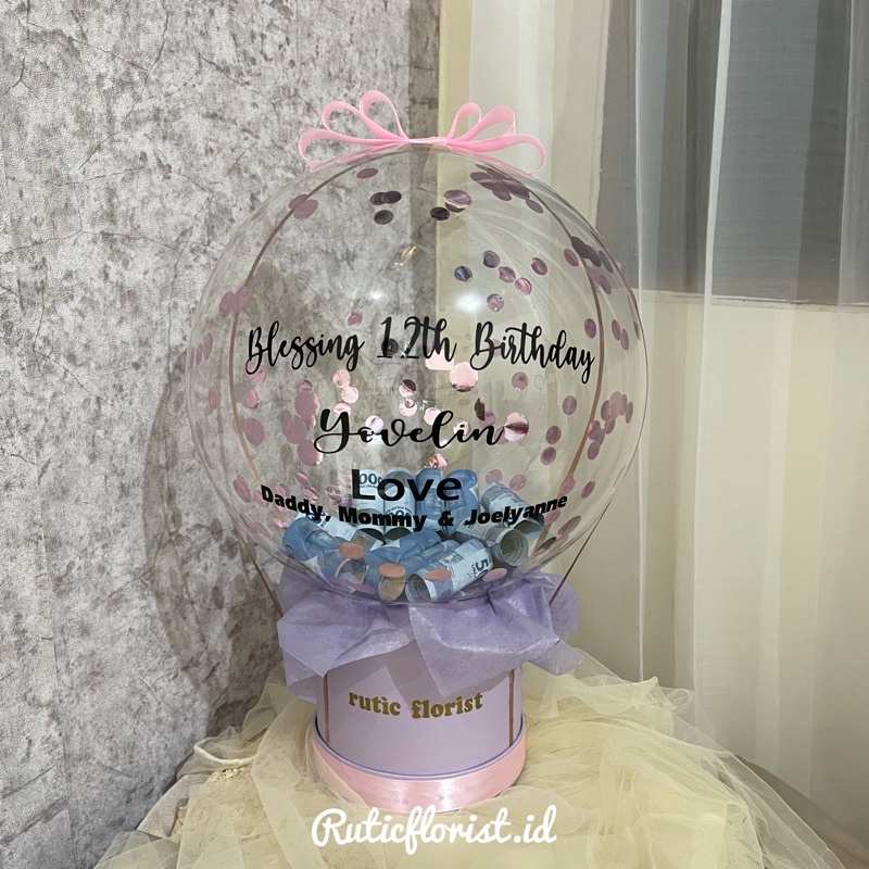 money balloon|balon box