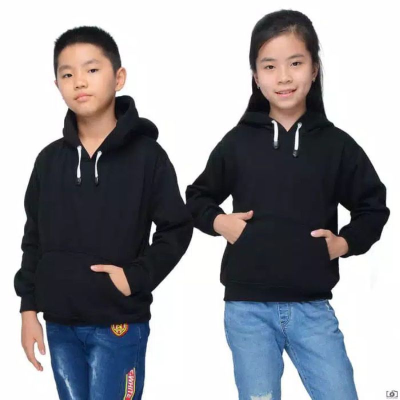 Jaket Sweater Hoodie Anak Request Nama Usia 3 Sampai 12 Tahun