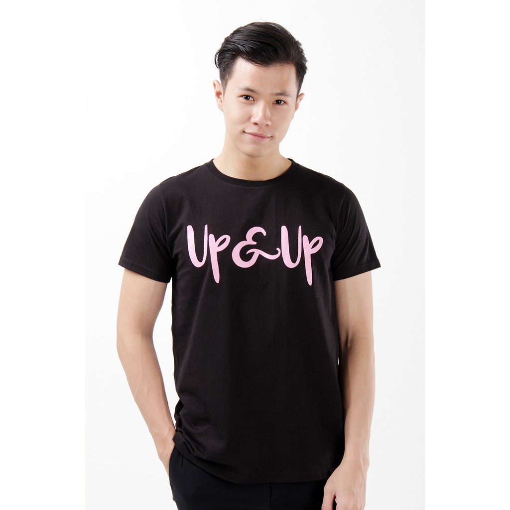 Word.o Up T-shirt Lengan Pendek – Hitam