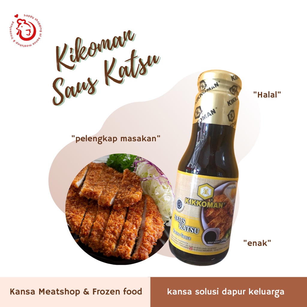 

KIKKOMAN SAUS KATSU 300GR