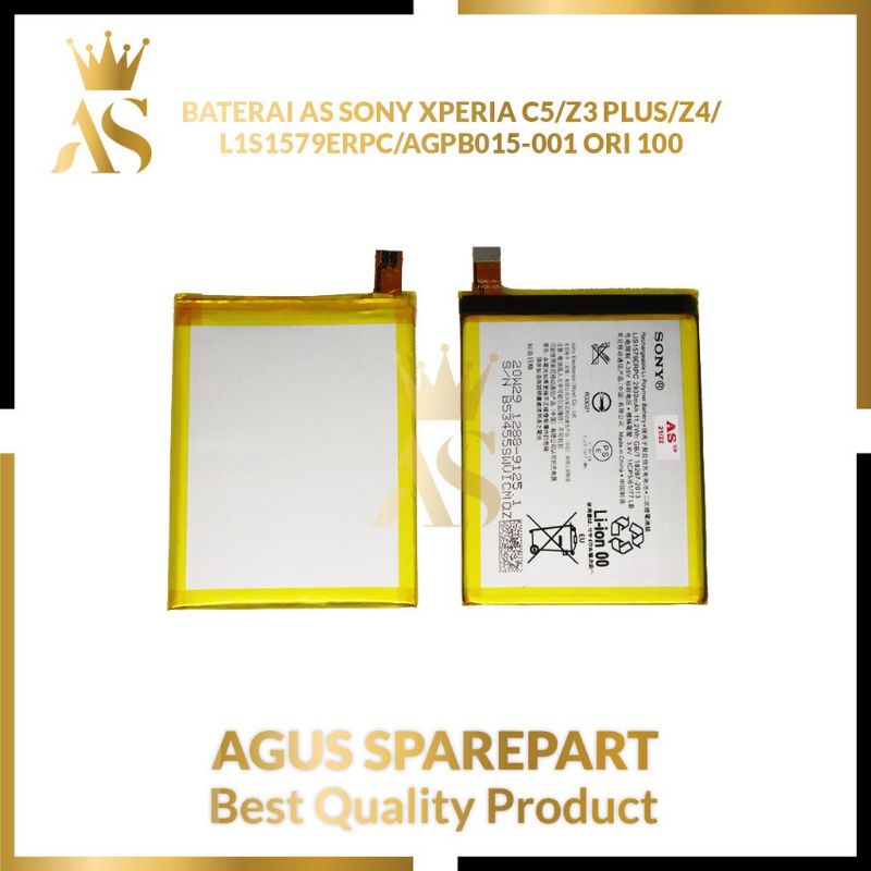 BATTERY BATERAI BATRAI BATRE SONY Z3+ Z3 PLUS / SONY Z4 E6503 E6533 ORIGINAL 100%