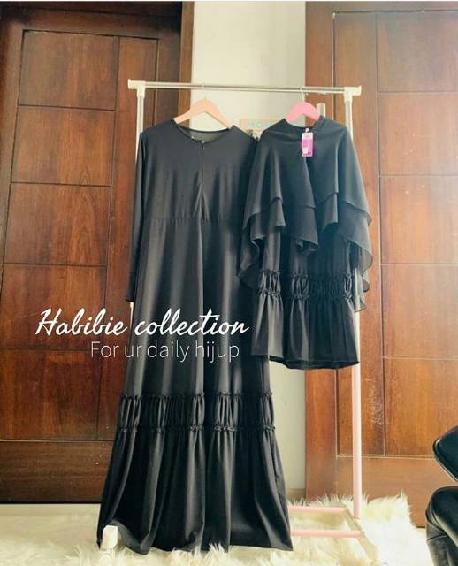 GAMIS JERSEY SUHANA (BAJUNYA AJA)