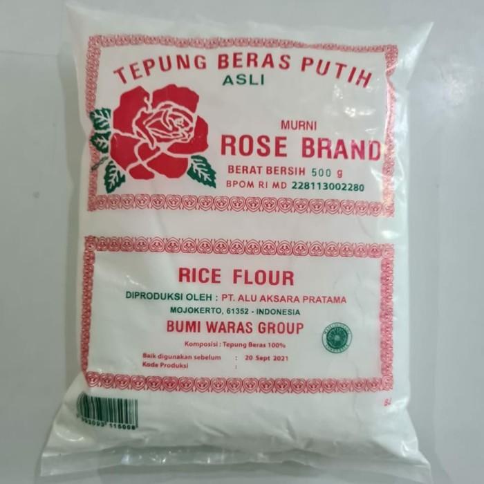 

Lapau Teman Sejati - Tepung Beras / Tepung Beras Rose Brand / Tepung Beras Putih / 500 Gram