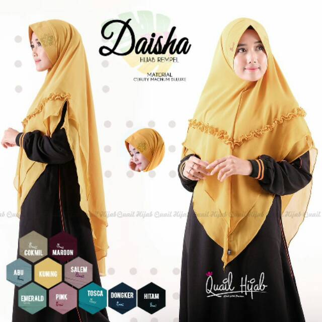 Daisha by quail hijab