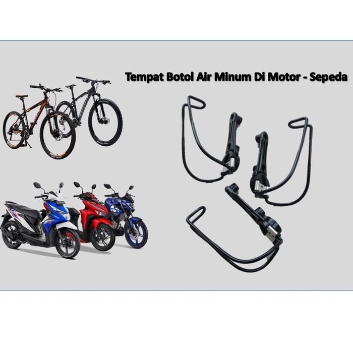 COD NEW Tempat Dudukan / Holder Air Minum untuk Sepeda atau Sepeda Motor