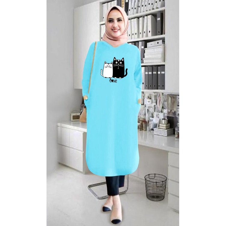 Tunik wanita / tunik murah / tunik kekinian / tunik panjang / tunik import / tunik jumbo