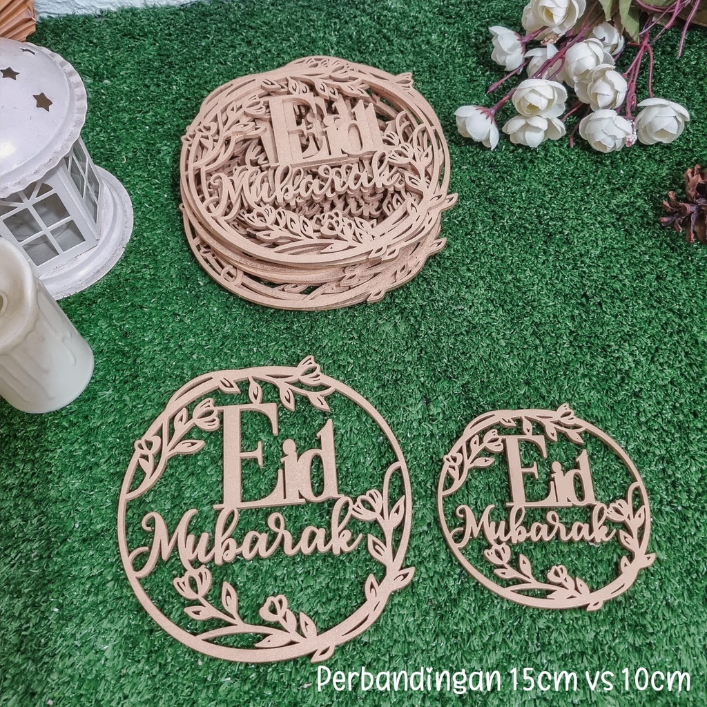 Hiasan Eid Mubarak/ Topper Eid Mubarak