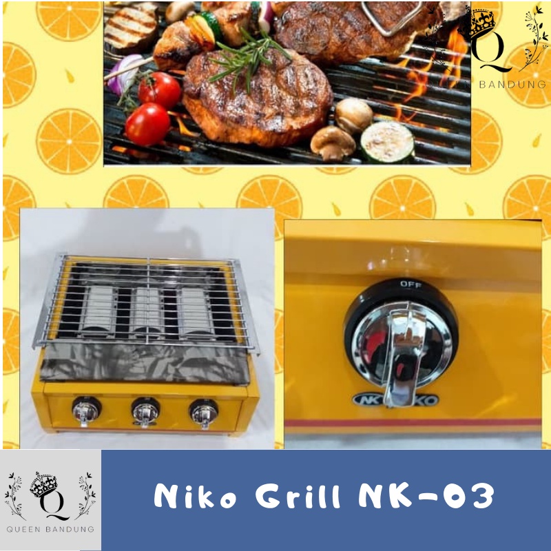 Niko Grill Alat Pemanggang BBQ NK GR 03