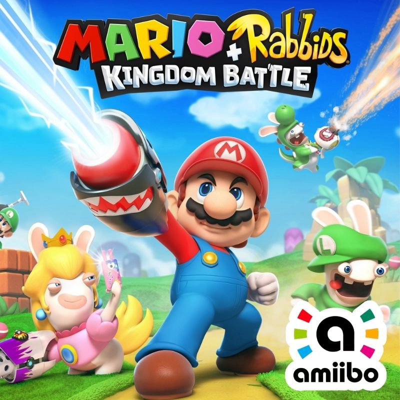 Jual Mario Rabbids Kingdom Battle Amiibo Full Set Indonesia
