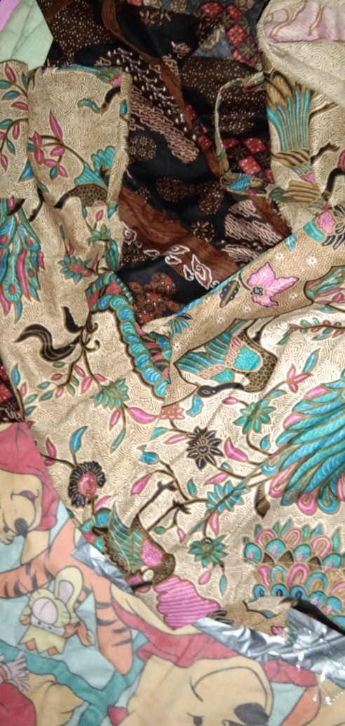 Atasan Batik Dolby Dolbi Dobby Doby Tenun Sutra Tulis Halus Katun Atbm Baron ,sarombit Atasan No