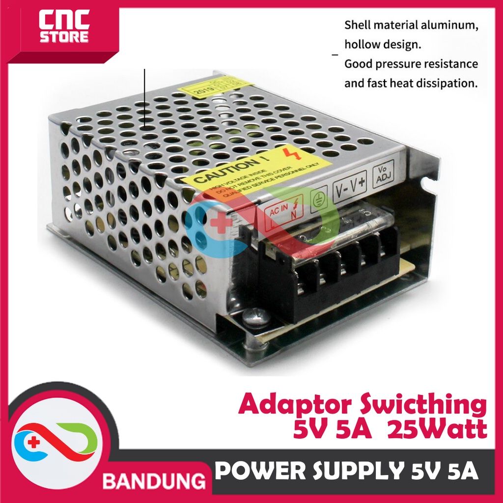 POWER SUPPLY SWITCHING PSU 5V 5.5A HIGH QUALITY ADAPTOR JARING 5V 5A SWITCHING POWER SUPPLY