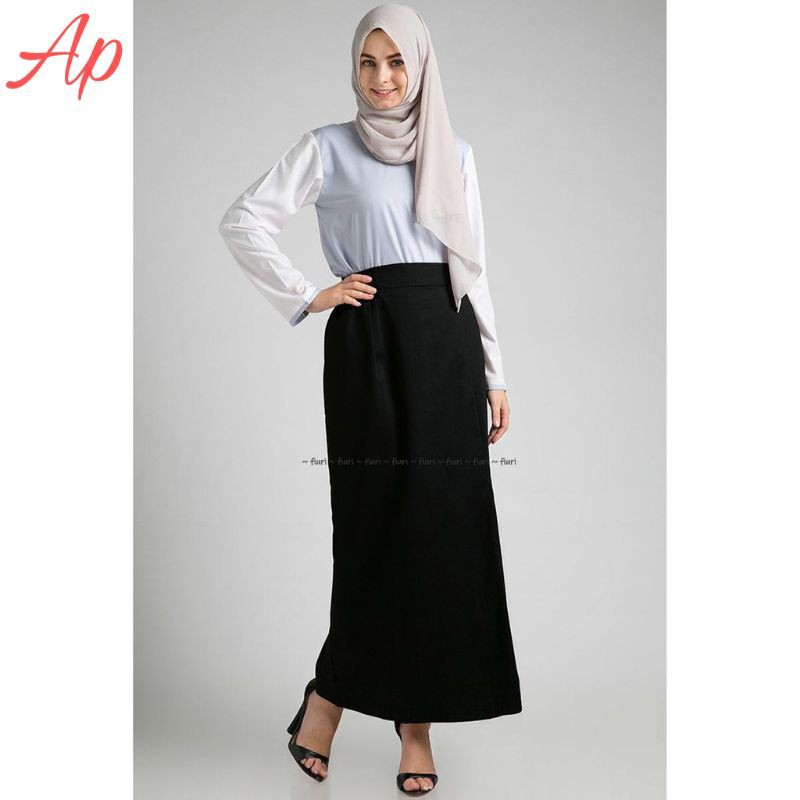 ROK A ROK KANTOR MURAH OFFICE SKRIT ROK KERJA JUMBO M L XL XXL L3 L4 L5-3