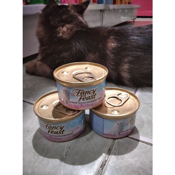Promo Fancy Feast Kitten 85g(ocean fish)