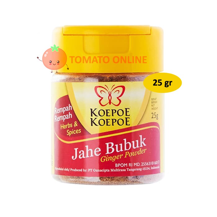 

Koepoe Jahe Bubuk Ginger Powder 25 gr 25gr