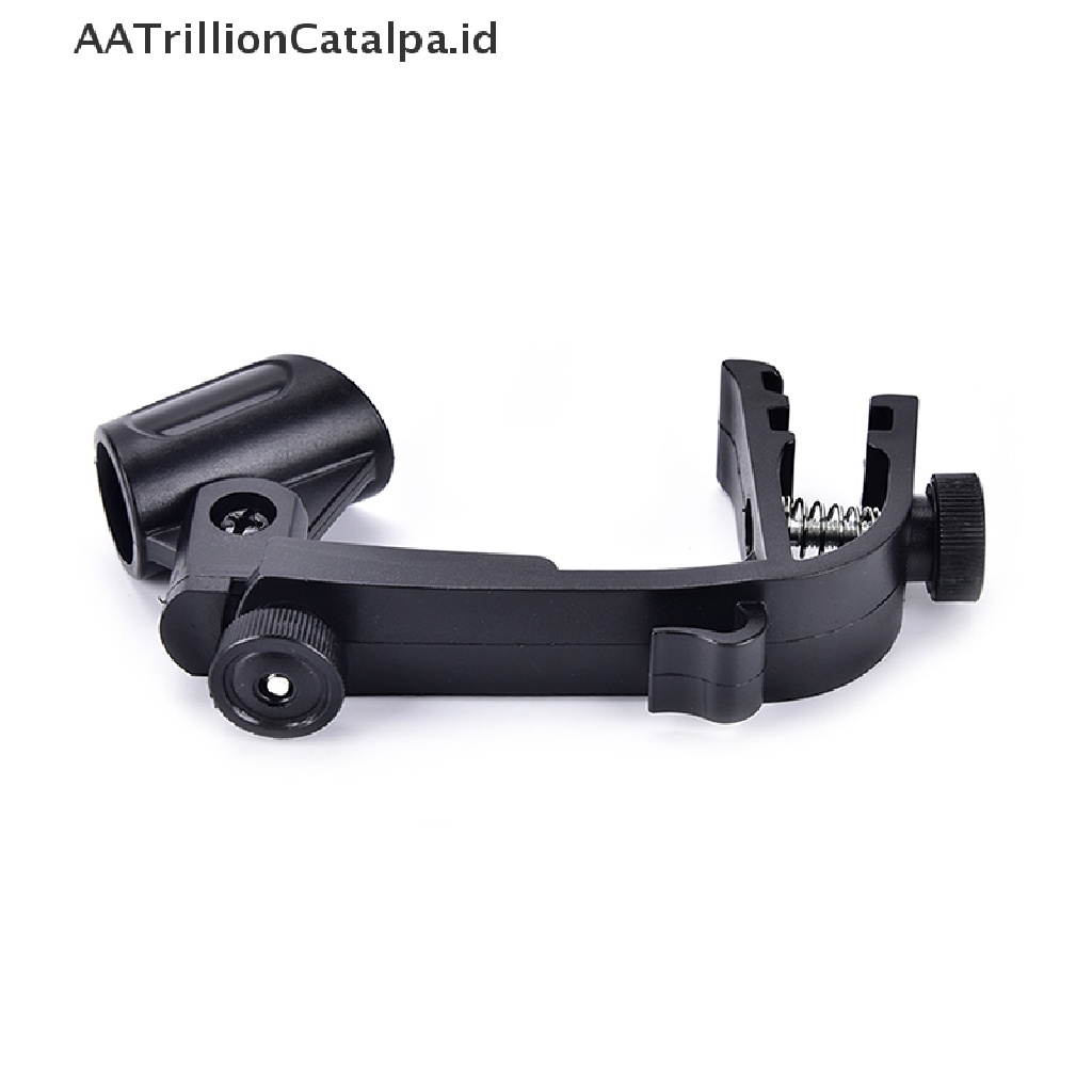 Aatrillioncatalpa 1pc Klip Holder Mikrofon Adjustable Bahan Plastik