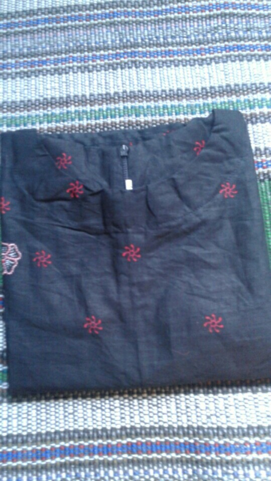 Promo 7.7 Couple Tunik Batik Motif Sakura Merah