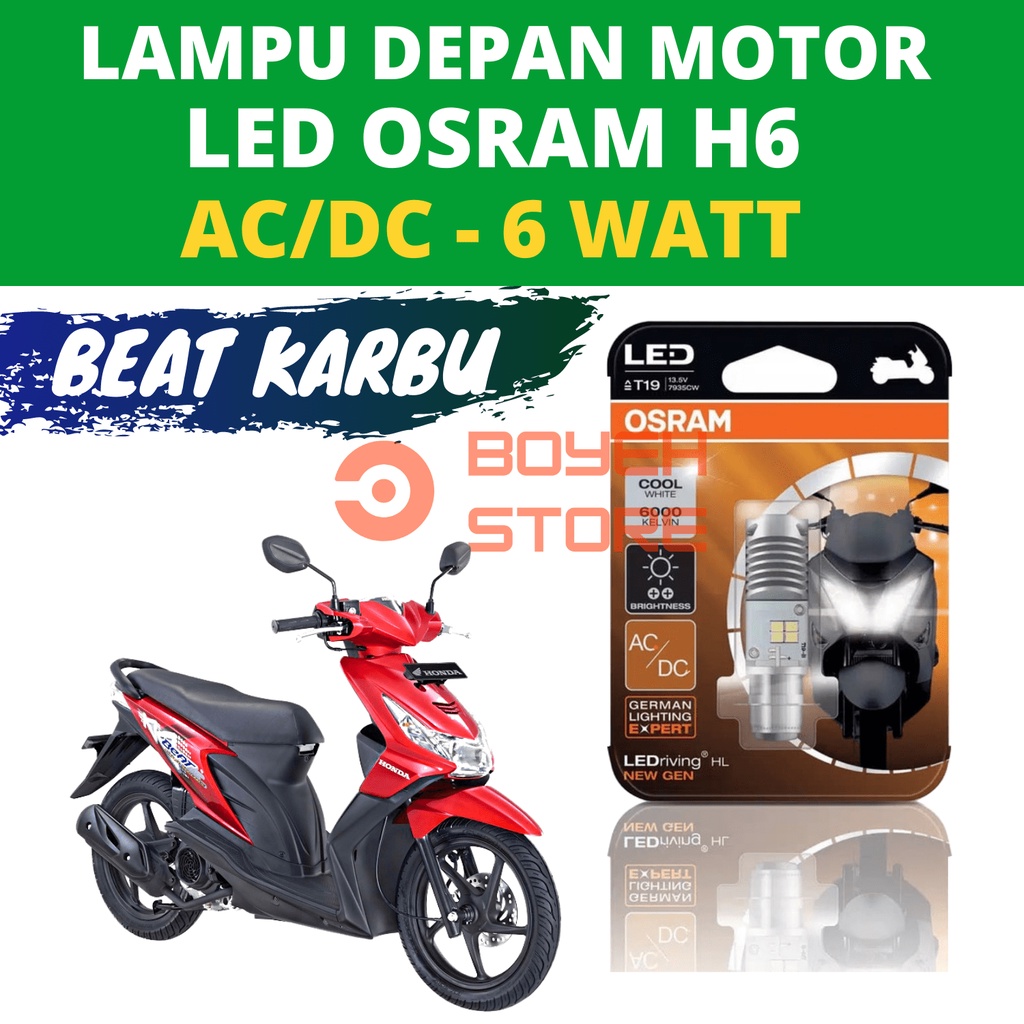 Lampu Motor Led Beat Karbu Osram Original