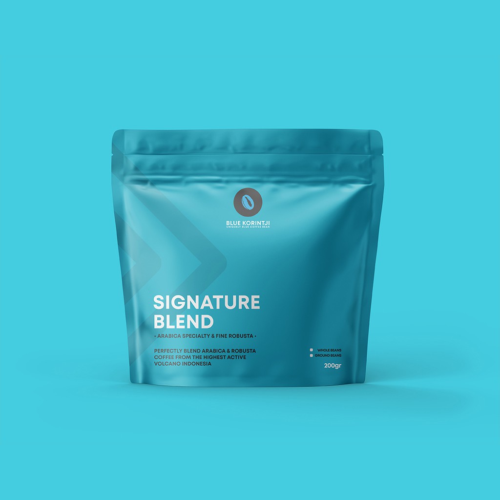 

Signature Blend • Blue Korintji House Blend