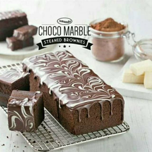 

Brownies kukus Amanda varian choco marble (KHUSUS JATIM)