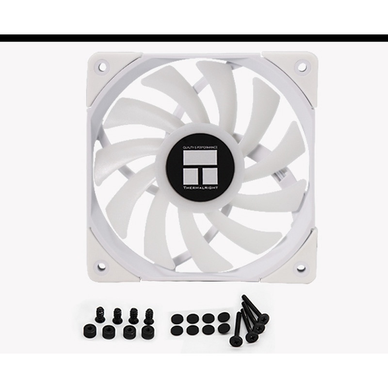 THERMALRIGHT TL-C12015W-S ARGB WHITE 120mm SLIM PWM Fan