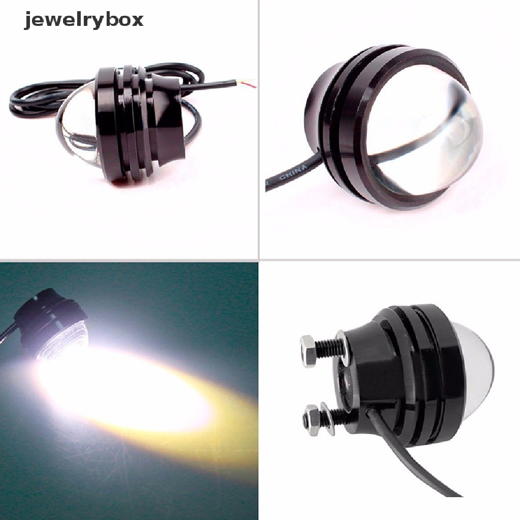 (Box) Lampu Kabut DRL LED Mata Elang Tahan Air Untuk Mobil