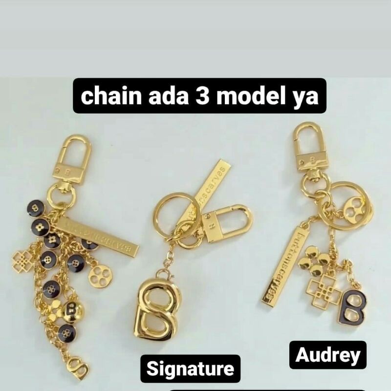 New Key Chain bag Audrey  Buttonscarves