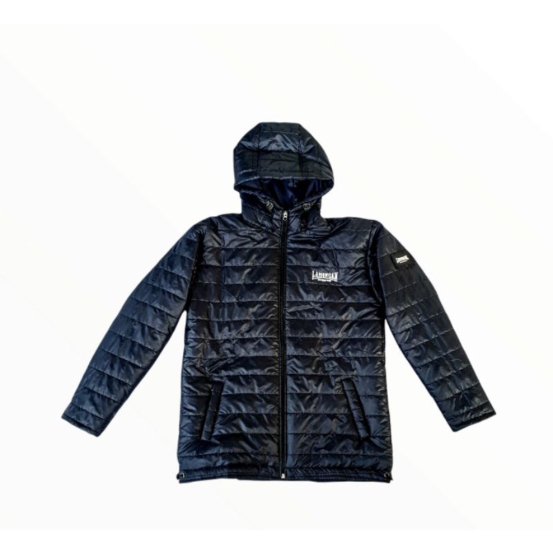SQD67 - PUFFER BLACK/NAVY JACKET ULTRALIGHT