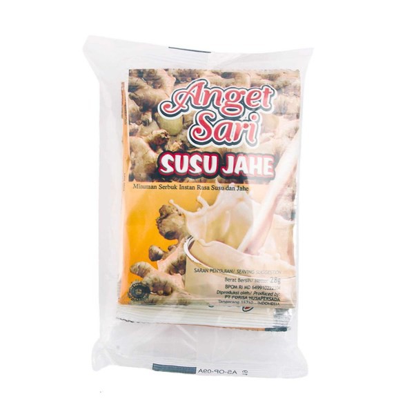 

ANGET SARI Susu Jahe - Minuman Rasa Susu Jahe 5 x 28gr