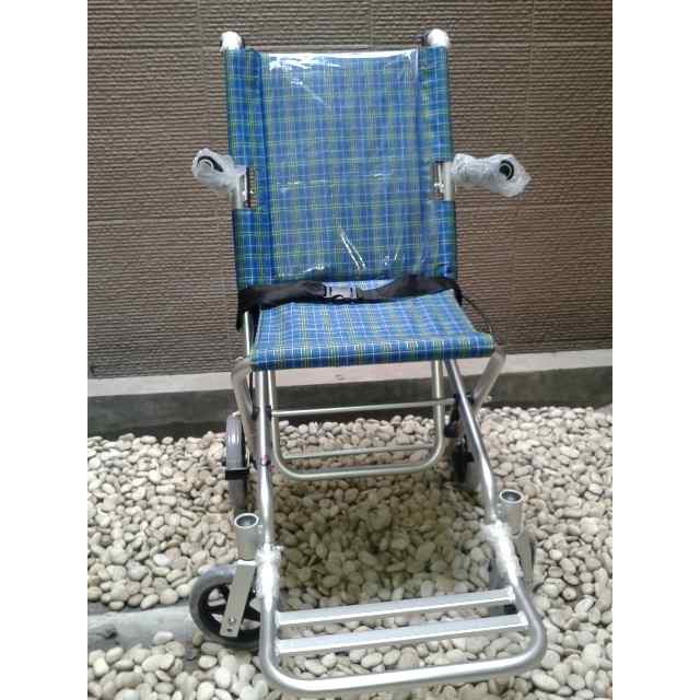 Kursi Roda Travelling Motif Kotak