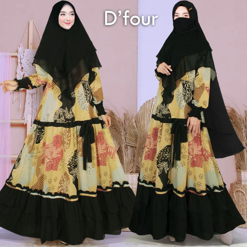 Gamis Set D'Four