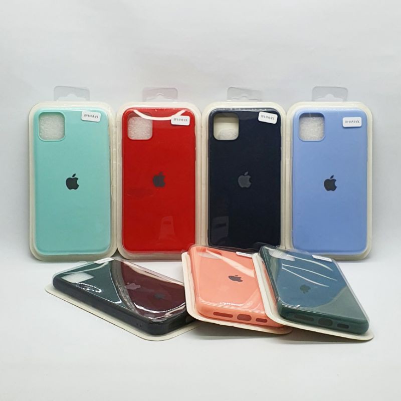 Iphone 11 Pro Max Silicone Macaron Case / Soft Case Dove Candy / Silikon Macaron Case