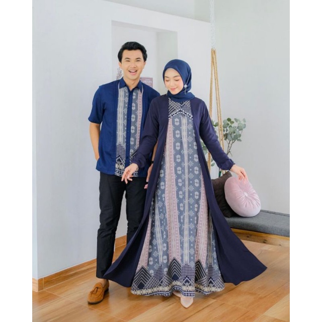 Alena couple payet dress payet dan koko lengan pendek | storesell_os | by Bbccollections