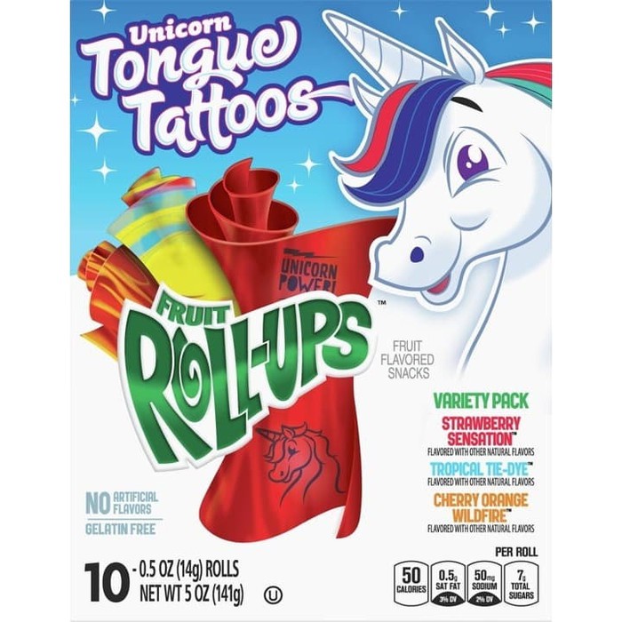 Jual Fruit RollUps Variety Pack Permen Import Indonesia