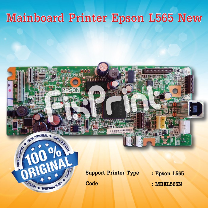 Board Printer Epson L565 Mainboard Motherboard Original, Part Number 2173183-05