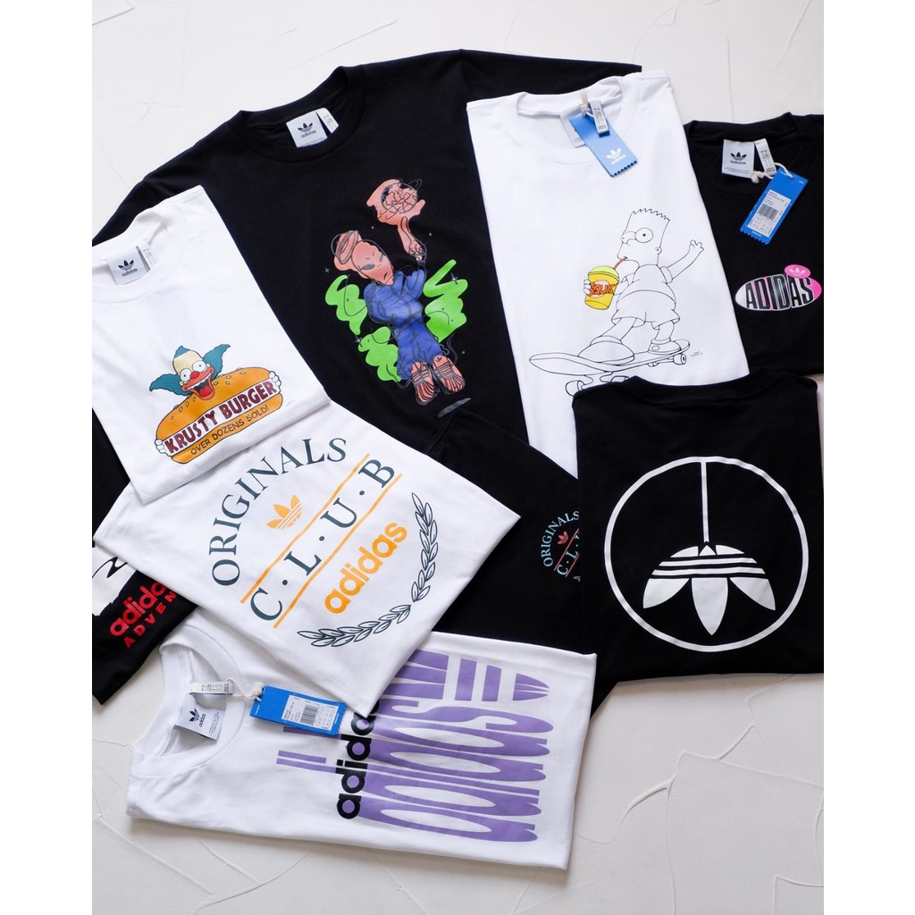 Adidas Printed Tshirt Collection |KAOS UNISEX |KAOS OVERSIZE |KAOS PRIA |KAOS WANITA